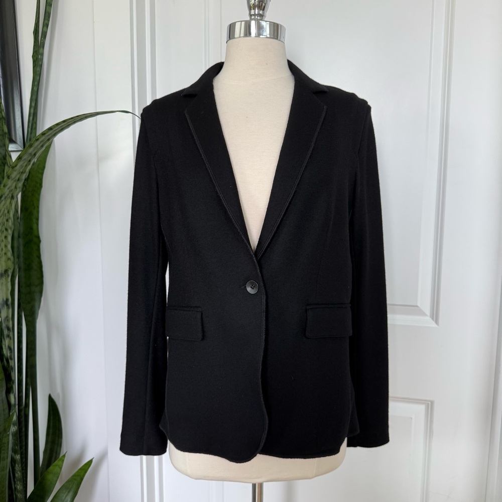 Rag & Bone Black Tailored Wool Blazer